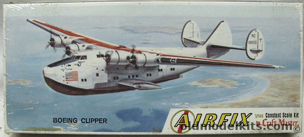 Airfix 1/144 Boeing 314 Pan Am Clipper - 'Dixie' or BOAC 'Berwick', 1415-100 plastic model kit